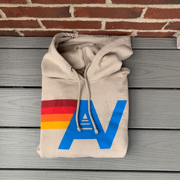 Aviator Nation Relaxed Fit Logo Hoodie - Picture 1 of 12
